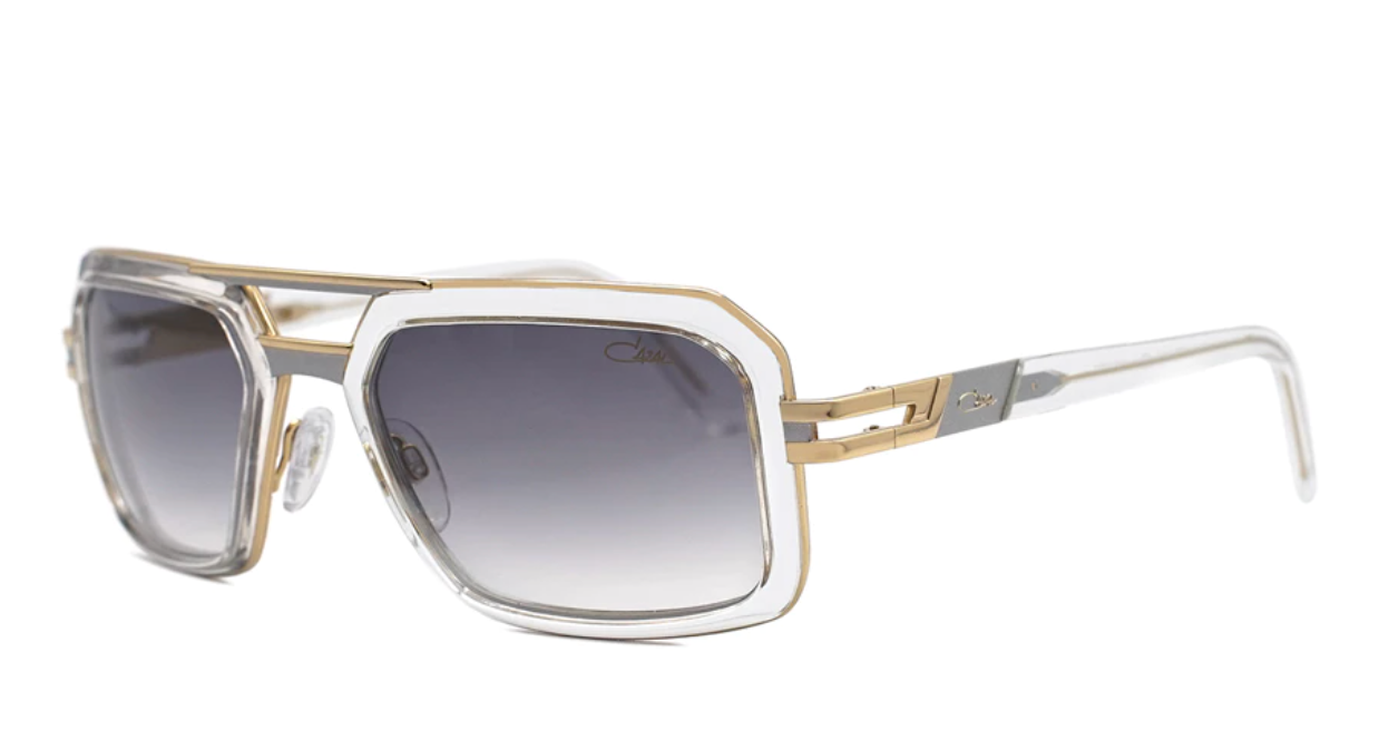 Cazal Mens Sunglasses Clear/Gold