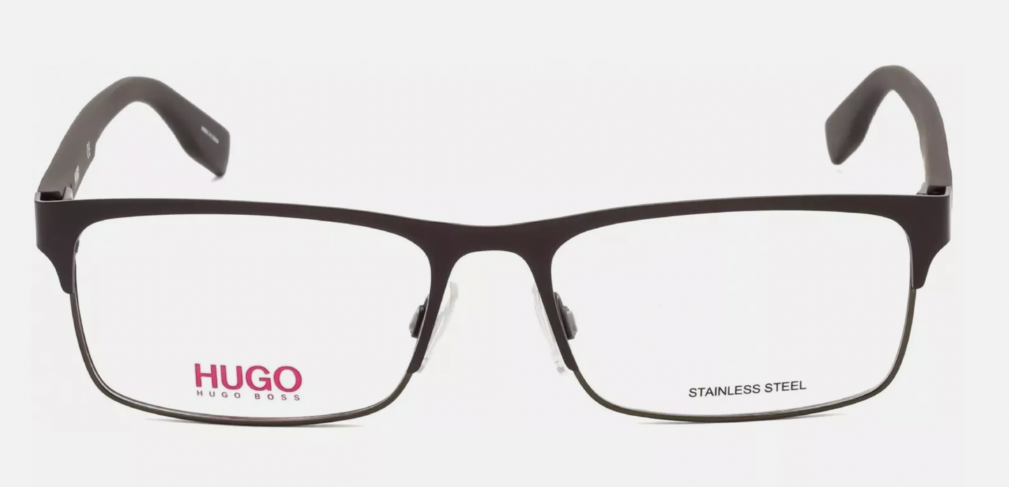 HUGO BOSS BROWN MENS FRAME
