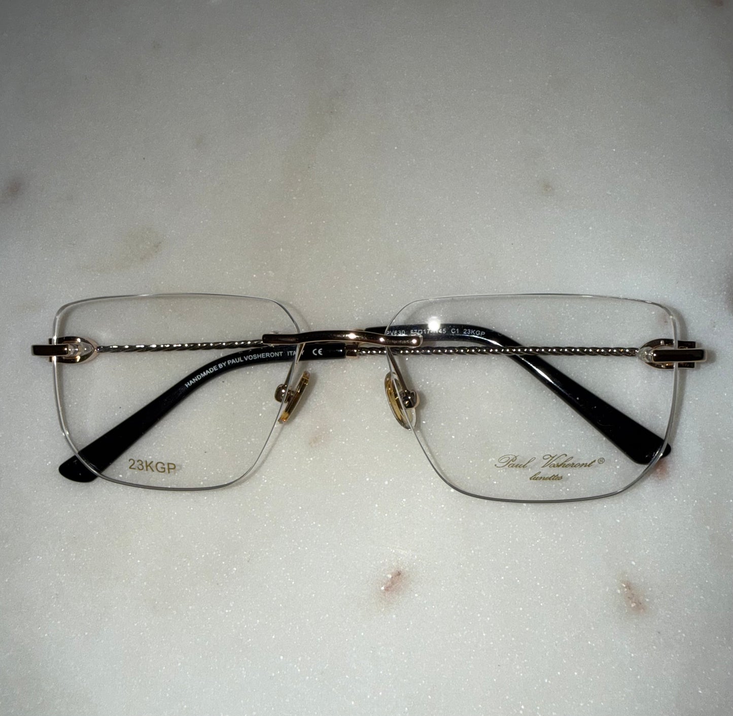 PAUL VOSHERONT GOLD 23KPG RIMLESS