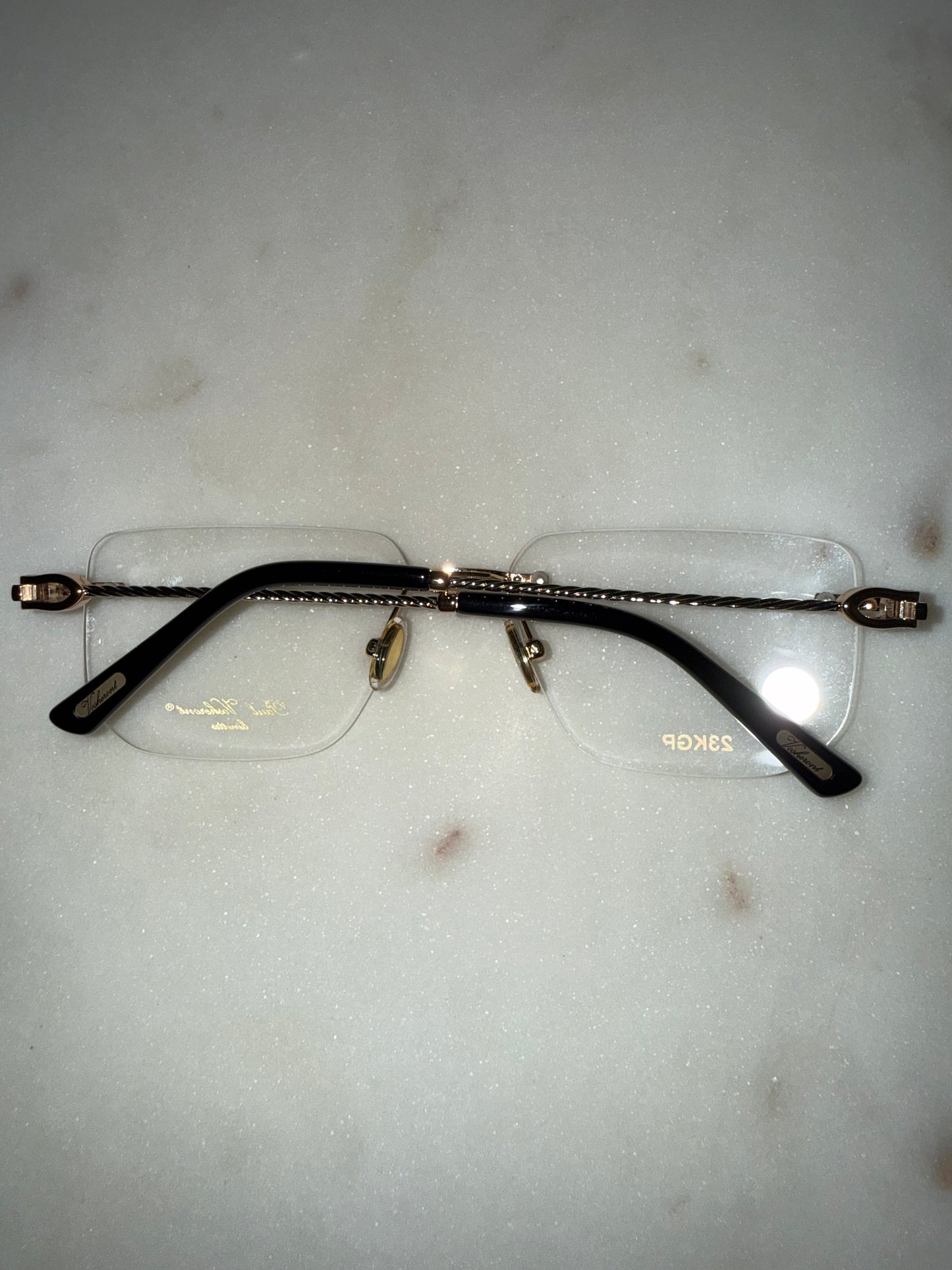 PAUL VOSHERONT GOLD 23KPG RIMLESS