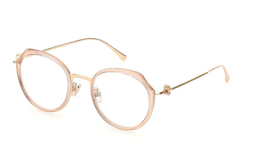 JIMMY CHOO WOMENS FRAME PINK GLITTER