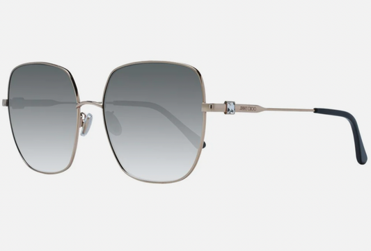 JIMMY CHOO WOMENS SILVER METAL FRAME GRADIENT GREY LENS