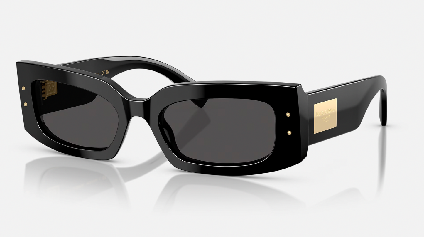 DOLCE&GABBANA WOMENS BLACK SUNGLASSES