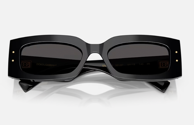 DOLCE&GABBANA WOMENS BLACK SUNGLASSES