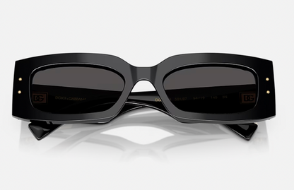 DOLCE&GABBANA WOMENS BLACK SUNGLASSES