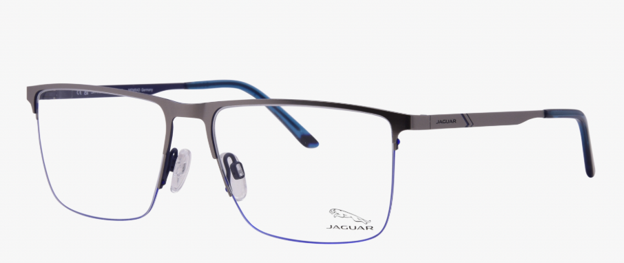 JAGUAR METAL MENS FRAME (TITANIUM/BLUE)