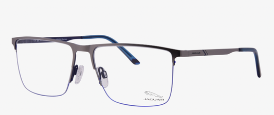 JAGUAR METAL MENS FRAME (TITANIUM/BLUE)